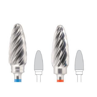 Podologie-Fräser - HM251DG - Meisinger - Hartmetall / Schneid