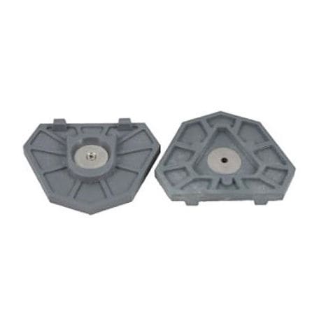 Aufbauplatte für dentale Artikulatoren - Accu-Trac® - MENSADENT - Magnet