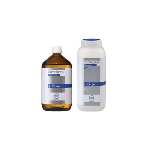 Zahnmedizinisches Material / Acryl - Combipress N/LM - Merz Dental GmbH   - hybrid / Gieß / für Zahnprothesen