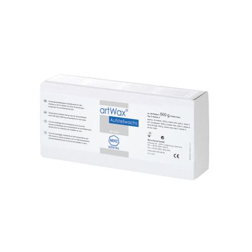 Zahnmedizinisches Material / Wachs - artWax® - Merz Dental GmbH   - für Zahnprothesen / Duplikator / undurchsichtig