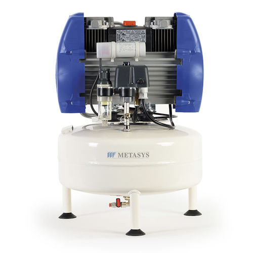 Luftkompressor für Zahnmedizin - META Air 24 Light - METASYS Medizintechnik - Membran / mit Lufttrockner