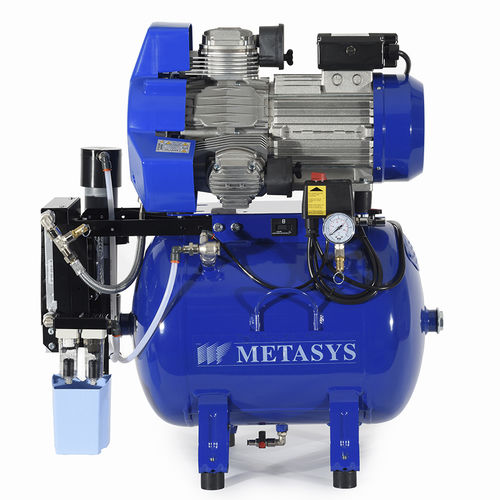 Kompressor für Zahnmedizin - META CAM 250 - METASYS Medizintechnik - für Fräsmaschinen / Membran / mit Lufttrockner