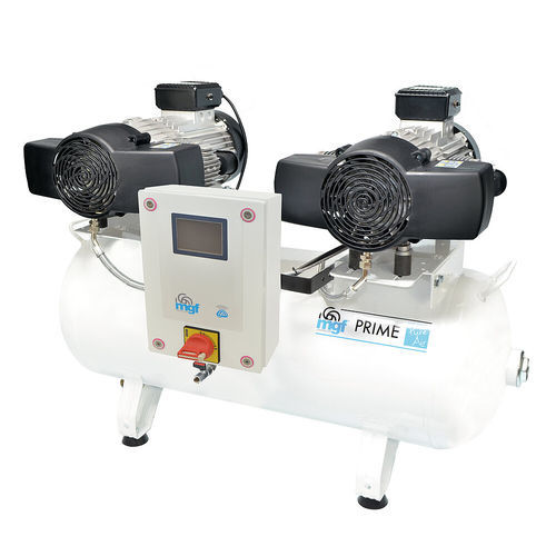 Medizinischer Luftkompressor - 100/30 TANDEM PRIME S IOT  - MGF Compressors - ölfrei