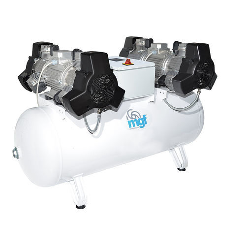 Medizinischer Luftkompressor - 270/100 TANDEM PRIME S IOT  - MGF Compressors - trocken