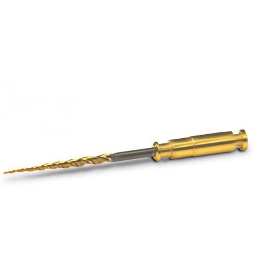 Endodontische Feile / Rotation - one-flare - Micro-Mega - zur Koronarerweiterung / Nickel-Titan