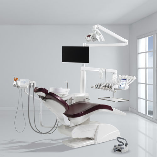 Dentaleinheit mit flexiblem Kopfstück - NT - Miglionico - kompakt / mit Monitor / mit Hygienesystem