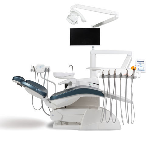 Dentale Behandlungseinheit / mit Stuhl - NTP - Miglionico - mit Monitor / mit Instrumententräger / mit LED-Licht
