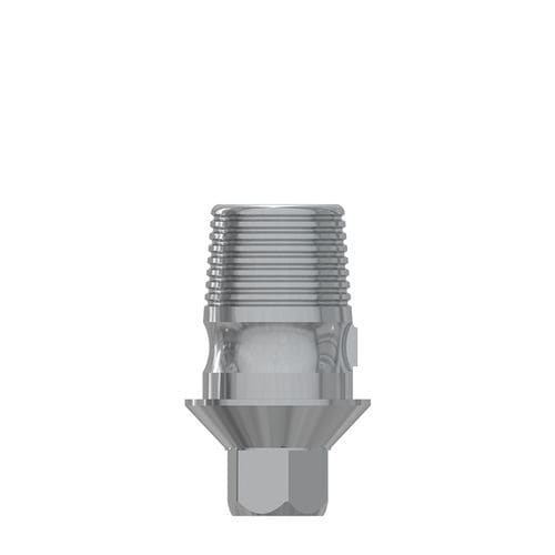 Implantat-Abutment / Titan - MN-TB001 - MIS Implants Technologies Ltd.   - inneres Sechseck / gerade / Ti-Base