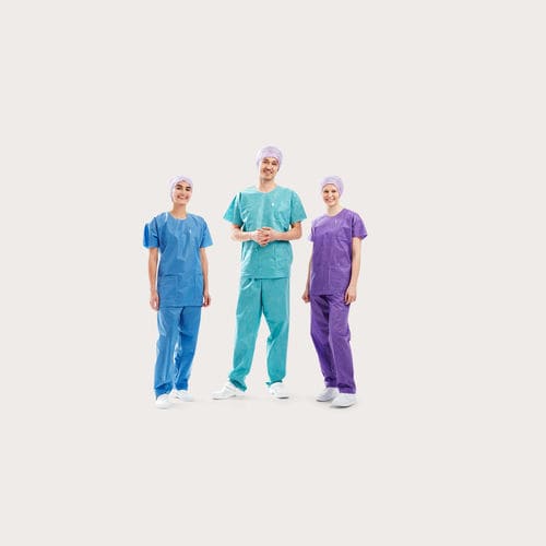 Medizinisches Bekleidungsset / unisex - BARRIER® - basic - Mölnlycke Health Care - aus Polypropylen / aus Baumwolle / Einweg
