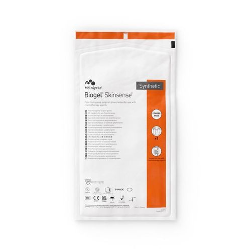 Handschuh ohne Latex - Biogel® Skinsense® - Mölnlycke Health Care - Chloropren / chirurgisch / puderfrei