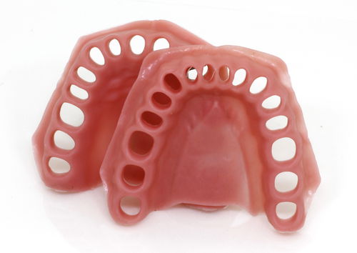 Anatomisches Modell / Zahnfleisch - NA220 - Navadha Enterprises   - Dental / für die Ausbildung / rosa