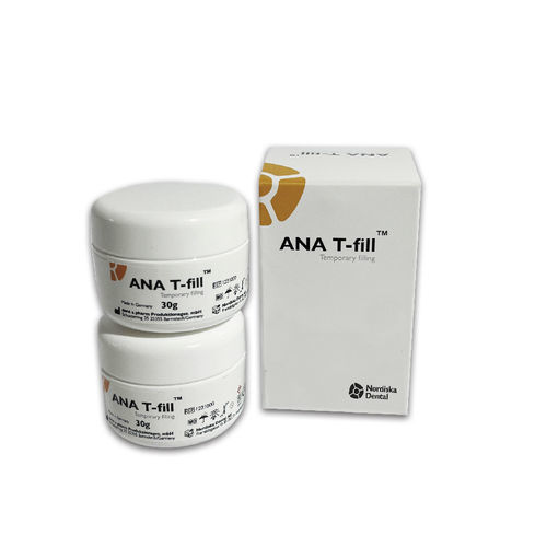 Zahnmedizinisches Material / Verbundwerkstoff - ANA T-fill™  - Nordiska Dental AB   - zur Dentalrestaurierung / für Wurzelfüllung / weiß