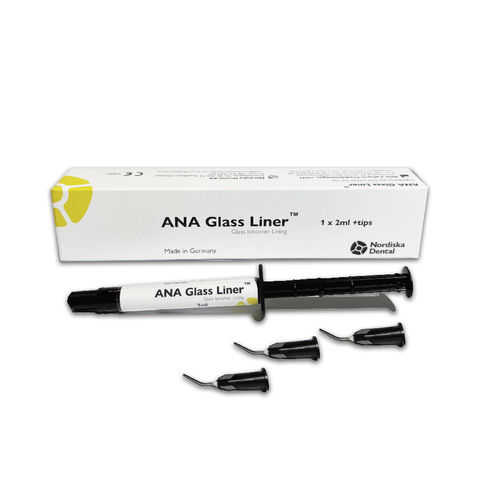 Zahnmedizinisches Material / ionomerisches Glas - ANA Glass Liner™ - Nordiska Dental AB   - zur Dentalrestaurierung / temporär