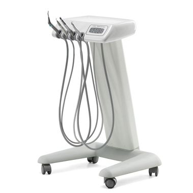 Helferinnenelement für Dentaleinheit / Wagen - TEMPO Cart - O.M.S. S.p.A. OFFICINE MECCANICHE SPECIALIZZATE   - 4 Instrumente