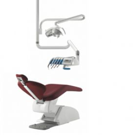 Dentaleinheit mit Instrumententräger - Universal Star - O.M.S. S.p.A. OFFICINE MECCANICHE SPECIALIZZATE   - mit Licht