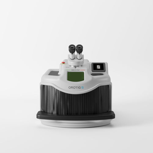 Dental-Schweißgerät - Evo White - Orotig S.p.A. - Laser / Impuls / Tisch