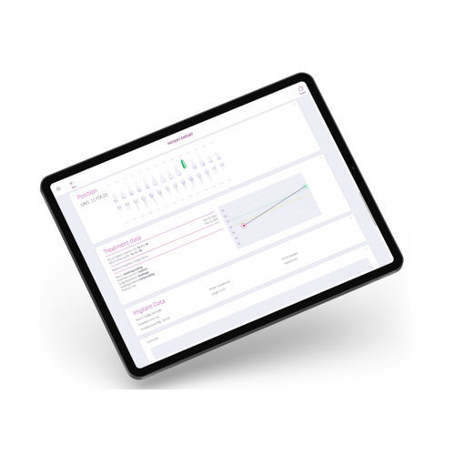Web-Anwendung / Umform - OSSTELL AB   - medizinisch / für Kliniken / Dental