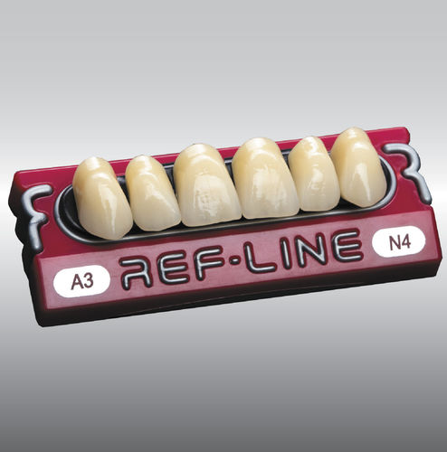 Acrylzahnprothese - REF-LINE  - POLIDENT d.o.o.   - für Vorderzähne / für Seitenzähne