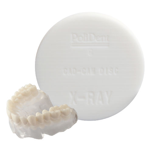 Zahnmedizinisches Material / PMMA - X-RAY DISC - POLIDENT d.o.o.   - CAD/CAM / Fräs / für dentale Bildgebung