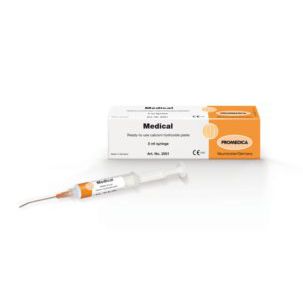 Zahnmedizinisches Material / Kalziumhydroxyd - Medical - Promedica Dental Material GmbH   - für Wurzelfüllung / röntgendicht / temporär