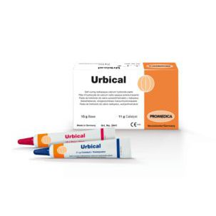 Zahnmedizinisches Material / Kalziumhydroxyd - Urbical - Promedica Dental Material GmbH   - für Wurzelfüllung / röntgendicht