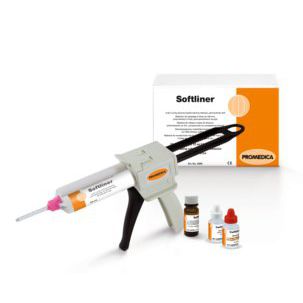 Zahnmedizinisches Material / Vinyl-Polysiloxan - Softliner - Promedica Dental Material GmbH   - zur Dentalrestaurierung / hochtransluzent / biokompatibel