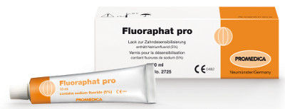 Zahnmedizinisches Material / Fluoridsalzlack - Fluoraphat pro - Promedica Dental Material GmbH   - für Wurzelkanalfüllung / weiß / transparent