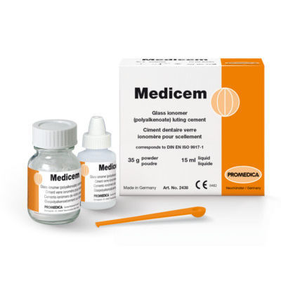 Dentalkleber für Zahnbrücken - Medicem - Promedica Dental Material GmbH   - für Dentalkronen / für Dentalinlays / für Dentalonlays