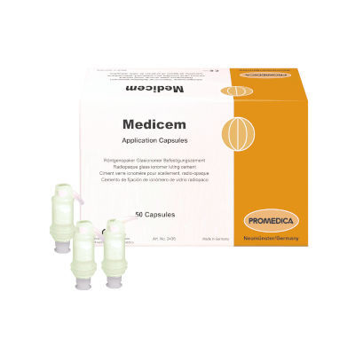 Dentalkleber für Zahnbrücken - Medicem AC - Promedica Dental Material GmbH   - für Dentalkronen / für Dentalinlays / für Dentalonlays