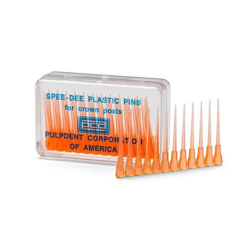 Dental-PIN - Spee-Dee™ - Pulpdent Corporation   - Kunststoff / gerade / konisch