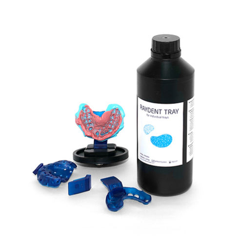 Zahnmedizinisches Material / Harz - Ray - für Abdrucklöffel / transparent