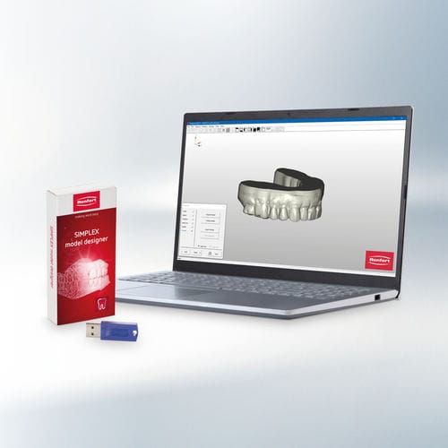 Ausbildungssoftware - SIMPLEX model designer - Renfert - Erfassung / Erfassung / 3D-Druck