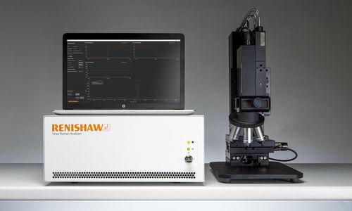 Mikroskop mit einem Fouriertransformation-Raman-Spektrometer gekoppeltes - Virsa™ - Renishaw - Labor / für Umweltanalyse / Multifunktion