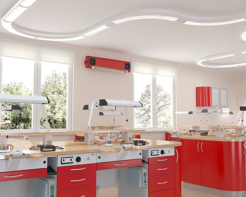 Sterilisationsleuchte - Rhode Profi - ROKO - UV-C / wandmontiert