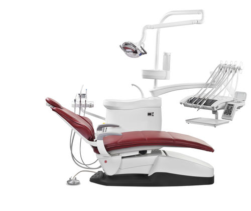 Dentale Behandlungseinheit / mit Stuhl - CARE-33  - Runyes Medical Instrument Co., Ltd. - mit Instrumententräger / mit Licht