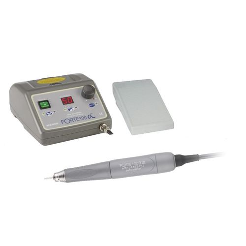 Kontrolleinheit für Mikromotor / für Dentallabor - Forte 100α - SAESHIN - elektrisch / pedalbetrieben