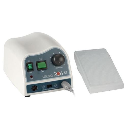 Kontrolleinheit für Mikromotor / für Dentallabor - STRONG 206 - SAESHIN - elektrisch / Tisch / Handstück