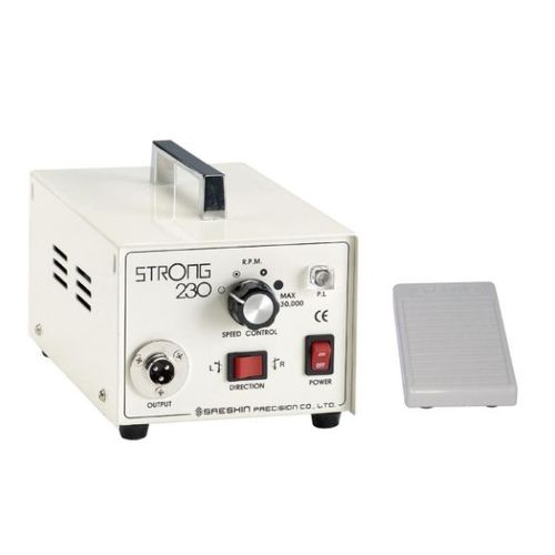 Kontrolleinheit für Mikromotor / für Dentallabor - STRONG 230 - SAESHIN - elektrisch / Tisch / Handstück