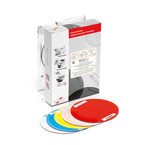 Zahnmedizinisches Material / Acryl - BIOCRYL® C - Scheu-Dental GmbH   - PMMA / orthodontisch