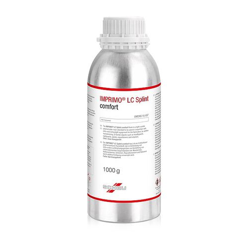 Zahnmedizinisches Material / Harz - IMPRIMO® LC Splint comfort - Scheu-Dental GmbH   - für therapeutische Schienen / für 3D-Druck / photopolymerisierbar