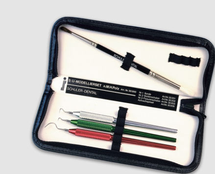 Instrumentenset zur dentalen Rekonstruktion - S-U-MODELLIER-SET - SCHULER-DENTAL GmbH & Co. KG  