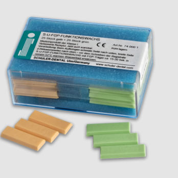 Zahnmedizinisches Material / Wachs - S-U-FGP-FUNKTIONS - SCHULER-DENTAL GmbH & Co. KG   - zur Dentalrestaurierung