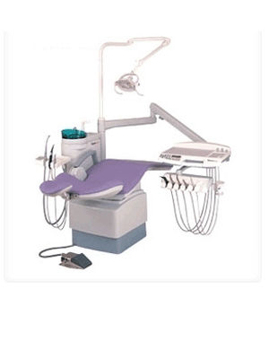 Dentale Behandlungseinheit / mit hydraulischem Stuhl - TAURUS SANTE O/C - Shinhung - mit Instrumententräger / mit Licht