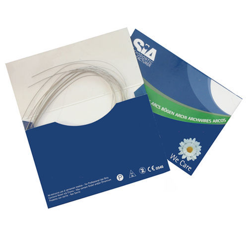 Runder kieferorthopädischer Draht - A30-12ZZUP-1 - SIA ORTHODONTIC MANUFACTURER - Edelstahl