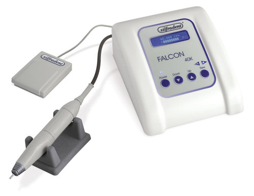 Dental-Mikromotor - Falcon - SILFRADENT SRL   - Bürstenloser elektrischer / Tisch / pedalbetrieben