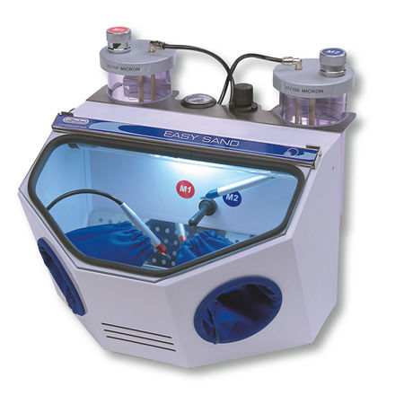 Pneumatischer Sandstrahler - Easy Sand  - SILFRADENT SRL   - 2-Kammer