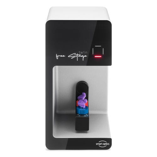 3D-Scanner / zur Anfertigung von Hörprothesen - free Stage twin - smart optics Sensortechnik GmbH   - Tisch / LED / Weißlicht