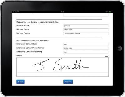 Software für Patientendatenverwaltung - Clinipad - Software of Excellence   - Dental / für Tablet-PC