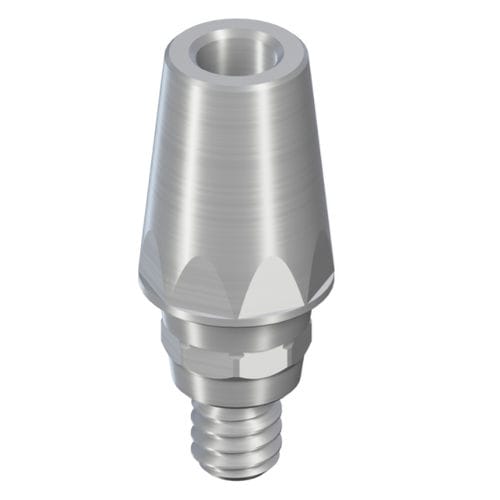 Implantat-Abutment / Titan - WN synOcta® - Institut Straumann - mit Innenverbindung / gerade / Schrauben