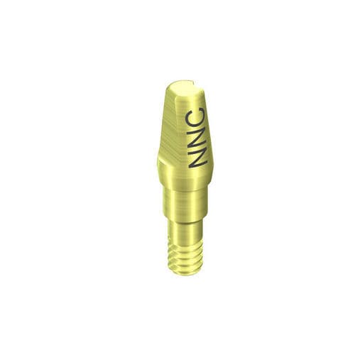 Implantat-Abutment / Titan - NNC Solid - Institut Straumann - mit Innenverbindung / gerade / Schrauben